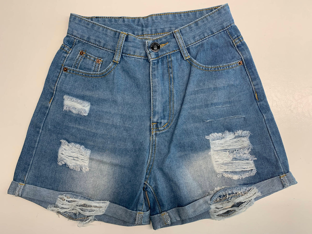 DON JOHN Jean Shorts Handmade Women's