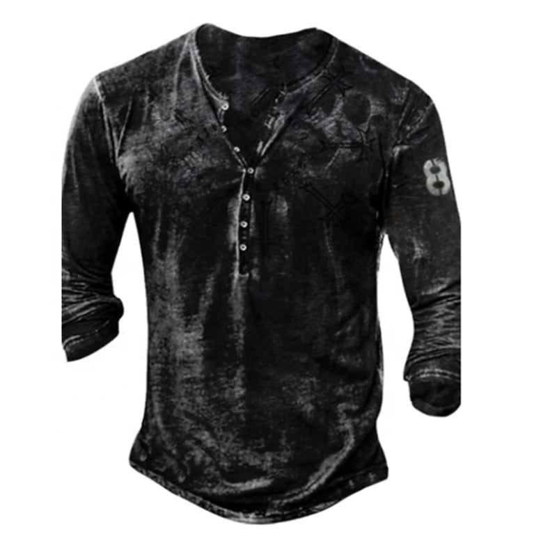 Cotton Long Sleeve T-shirts Men's