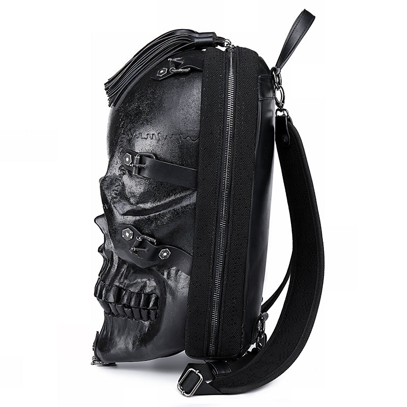 Grimace Skull Backpack Punk Cosplay Gothic Unisex