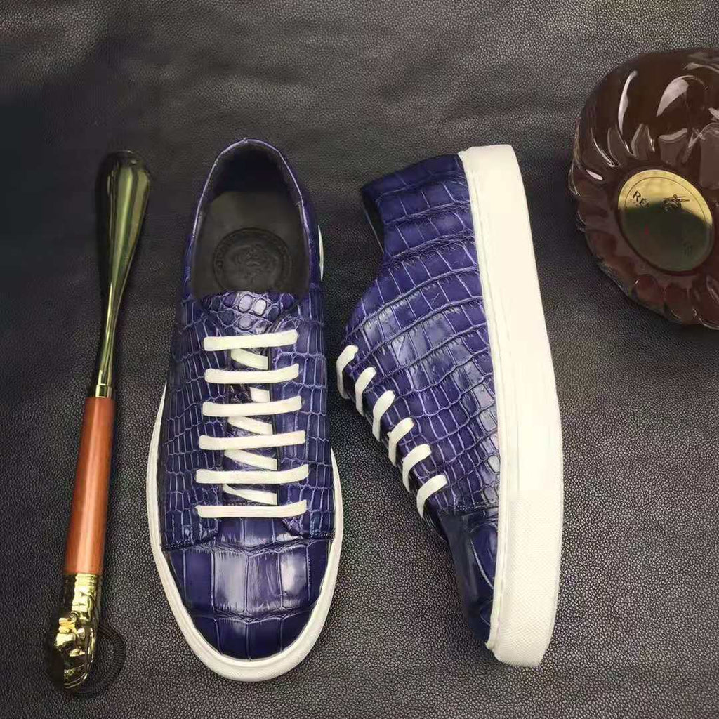 DON JOHN Crocodile Sneakers  Unisex