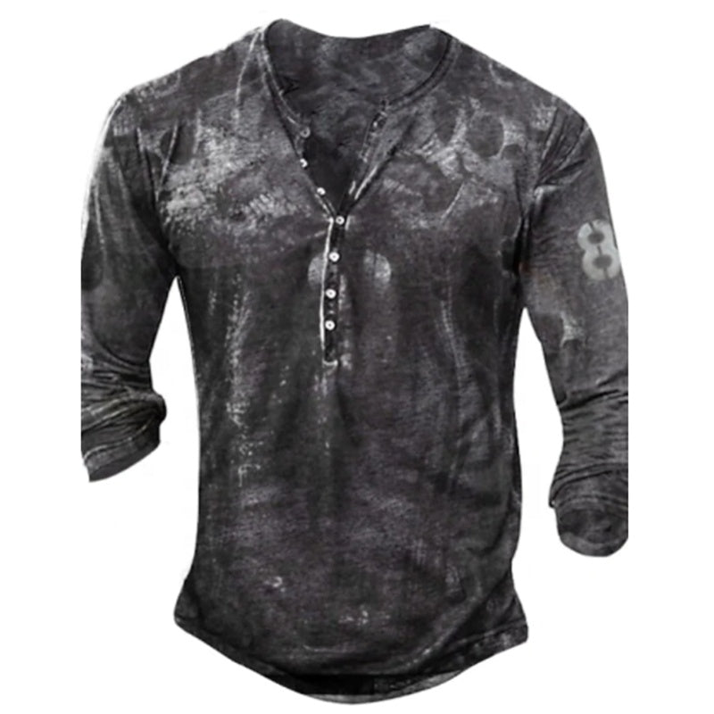 Cotton Long Sleeve T-shirts Men's
