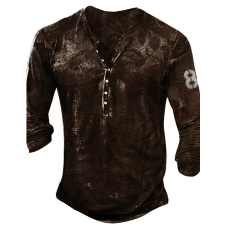 Cotton Long Sleeve T-shirts Men's