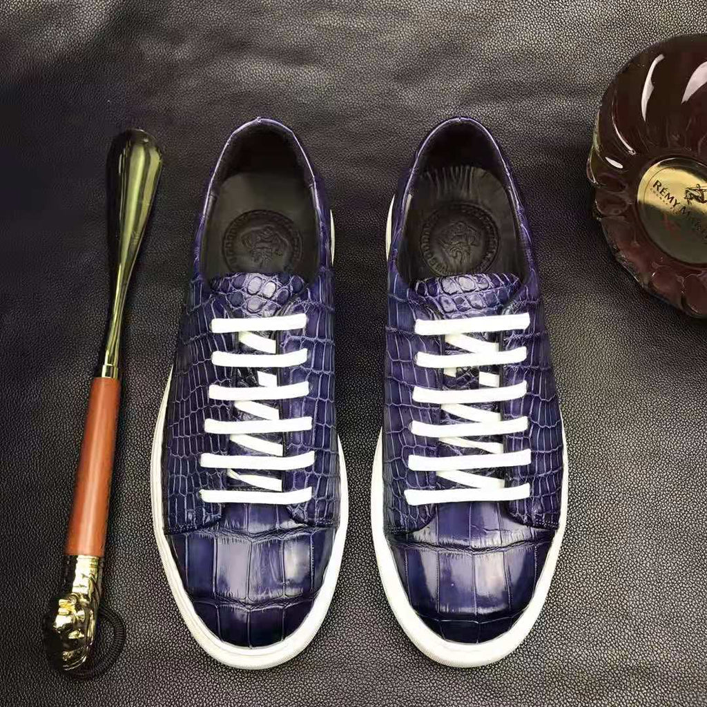 DON JOHN Crocodile Sneakers  Unisex