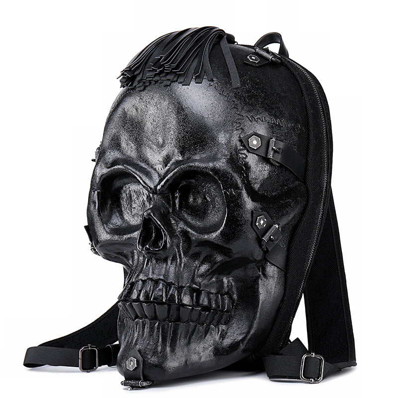 Grimace Skull Backpack Punk Cosplay Gothic Unisex