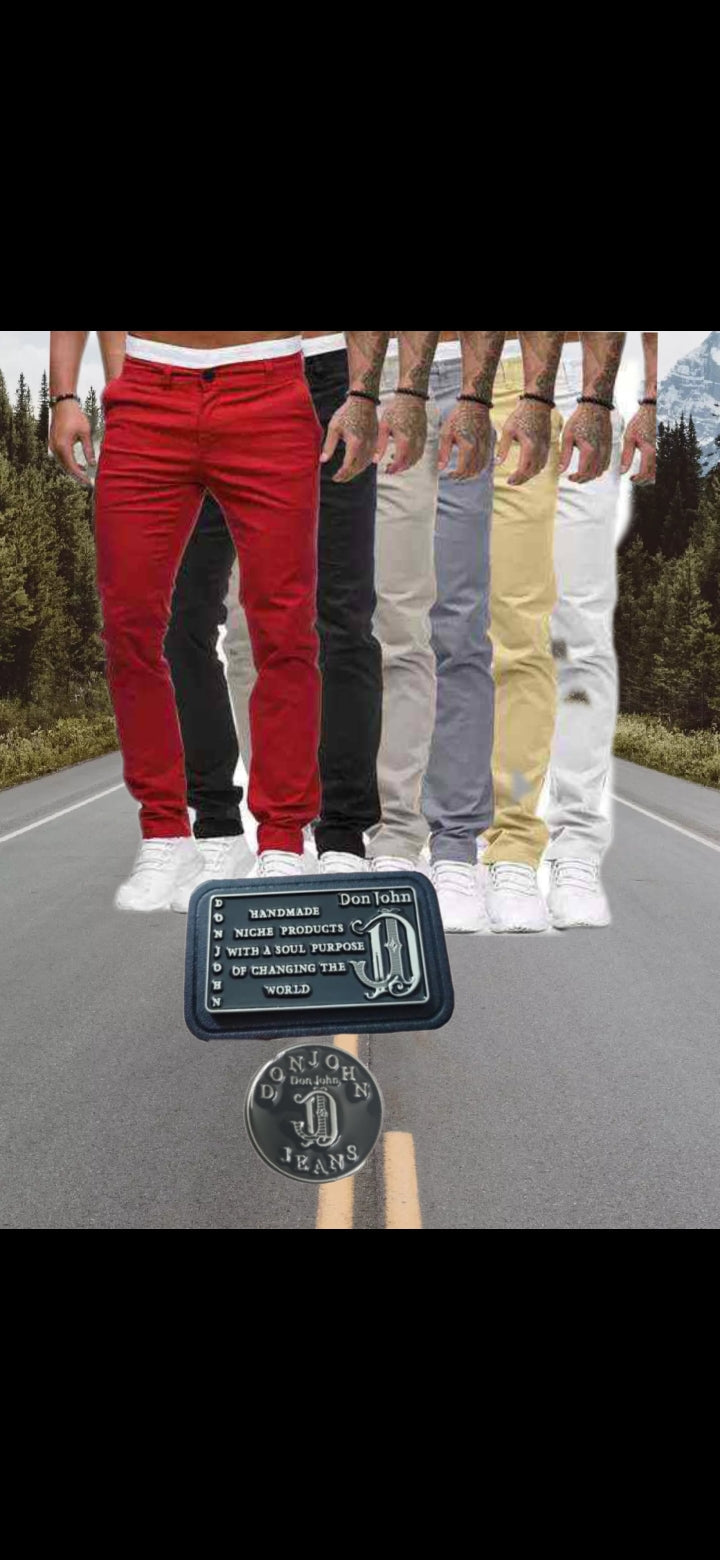 DON JOHN Handmade Jeans Several Colors & Styles Men's